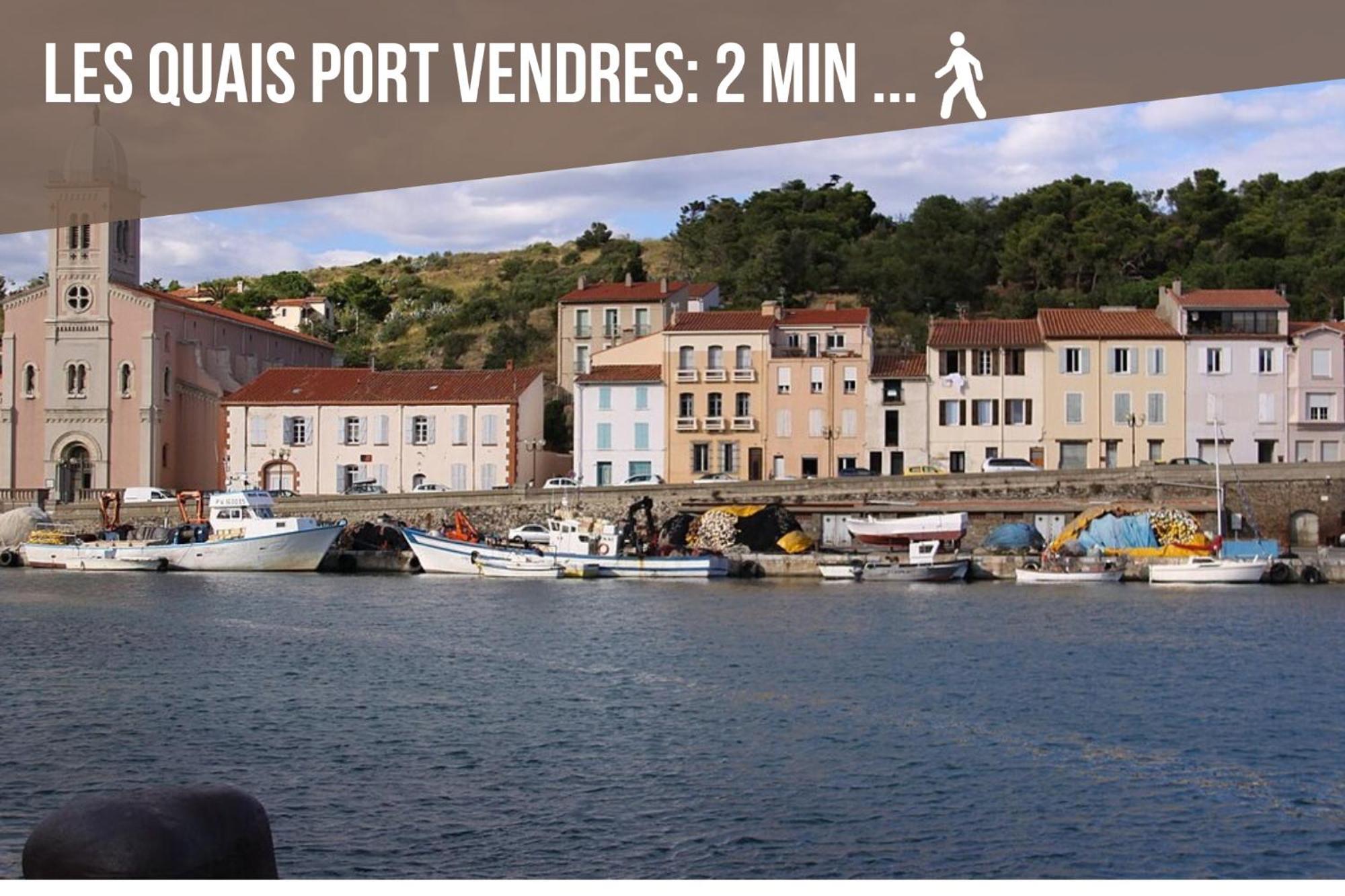 Le Belveze, Emplacement Central Et Calme Port Vendres Ngoại thất bức ảnh